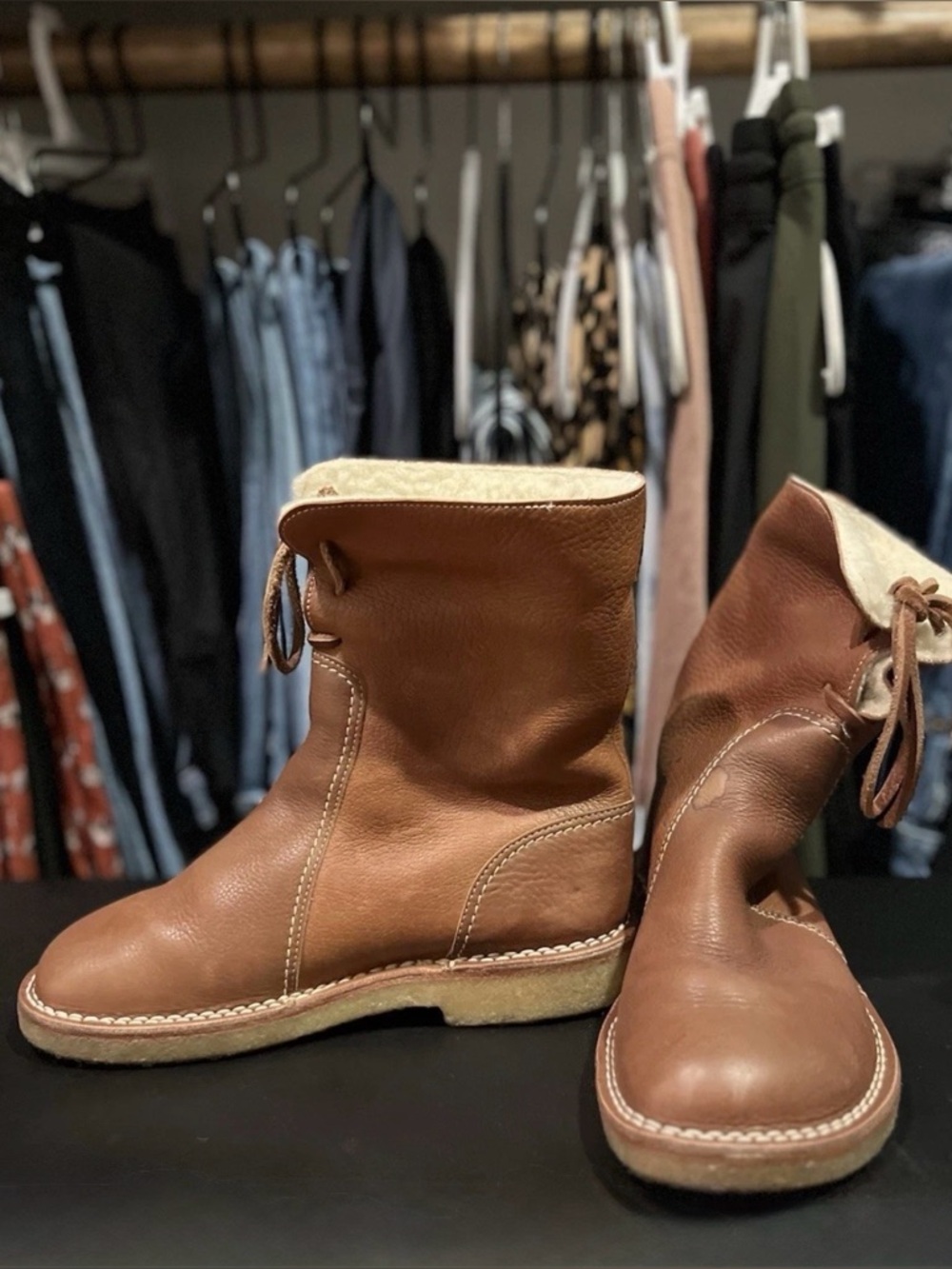 Duckfeet Arhus Boots Size 39 in Nut Brown - Picture 8 of 11